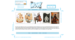 Desktop Screenshot of bigwowart.com